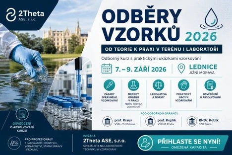 Pozvánka na kurz Odběry vzorků 2026