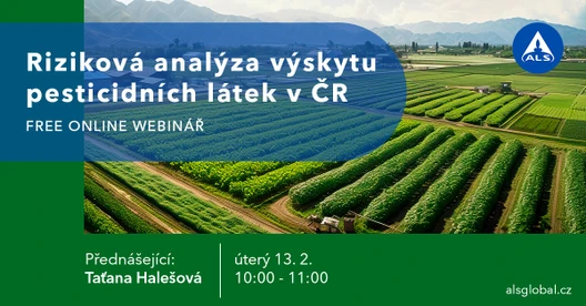 Riziková analýza výskytu pesticidních látek v České republice