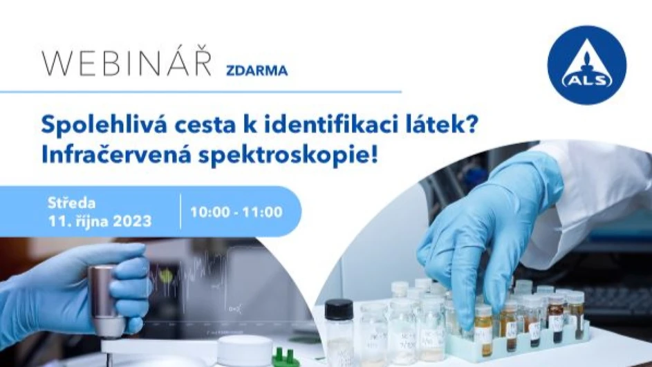 ALS Czech Republic: Spolehlivá cesta k identifikaci látek. Infračervená spektroskopie!