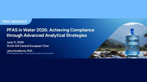 Invitation to the ALS Webinar PFAS in Water 2026: Achieving Compliance through Advanced Analytical Strategies