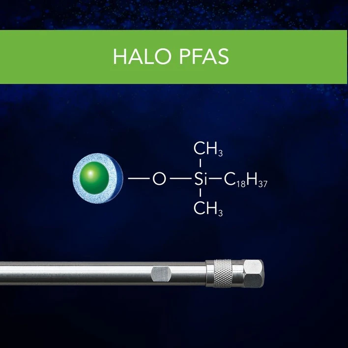 AMT HALO ENVIROCLASSS HPLC kolony: HALO PFAS