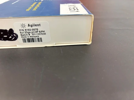 Agilent ALS stříkačka, 5 µL fixed needle, 23/42/cone, 6/pk., 5182-0875 (Nová)