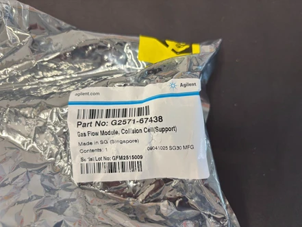 Agilent Gas Flow Module, Collision Cell (Support), G2571-67438 (Tested)