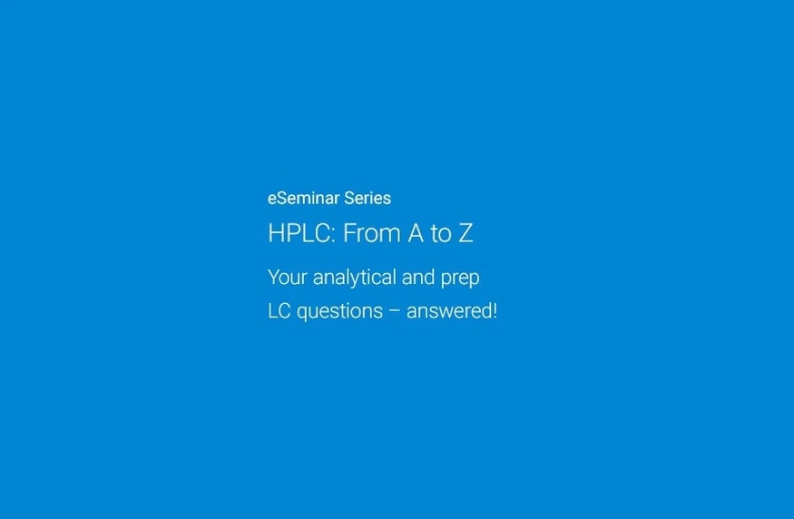 Agilent Technologies: Advancements in Liquid Chromatography Method Development and Method Optimization
