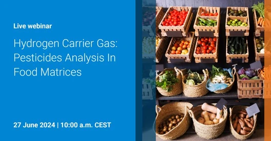 Hydrogen Carrier Gas: Pesticides Analysis In Food Matrices