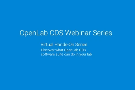 Session 4 – OpenLab CDS for MS Data