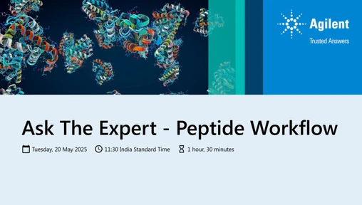 Ask The Expert - Peptide Workflow