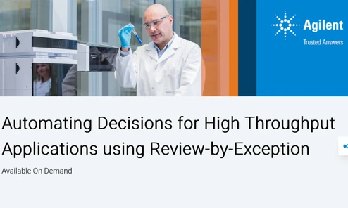 Automating Decisions for High Throughput Applications using Review-by-Exception