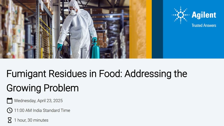 Agilent Technologies: Fumigant Residues in Food: Addressing the Growing Problem