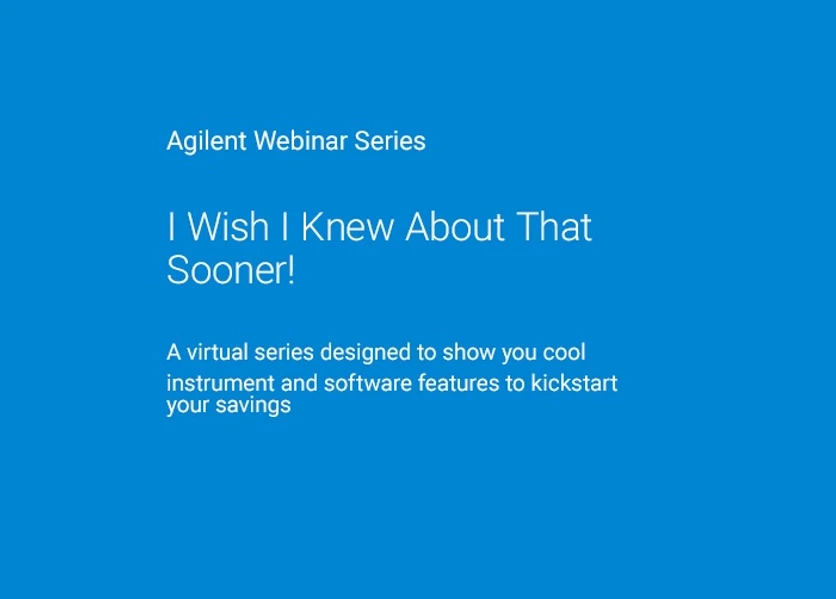 Agilent Technologies: New Year resolution for my ICP-OES: I will keep my ICP-OES analysis free from contaminants