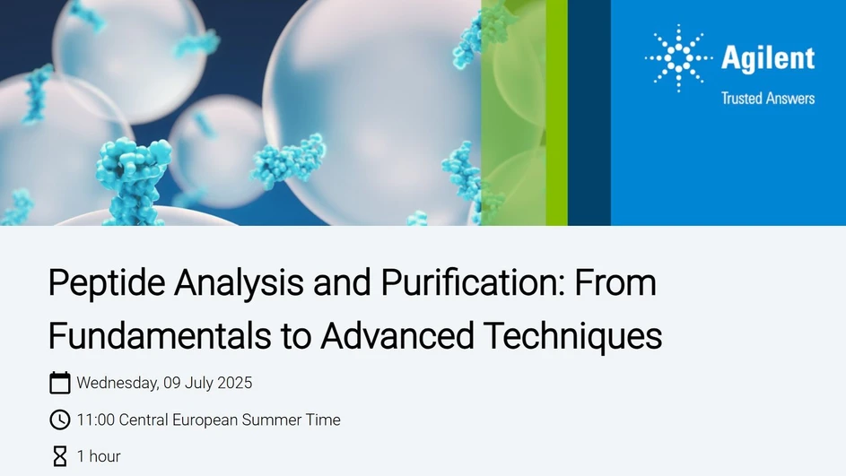 Agilent Technologies: Peptide Analysis and Purification: From Fundamentals to Advanced Techniques