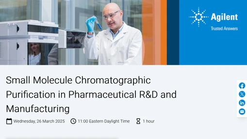 Small Molecule Chromatographic Purification in Pharmaceutical R&D and Manufacturing