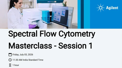 Spectral Flow Cytometry Masterclass - Session 1