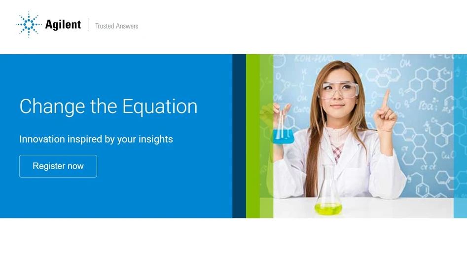 Agilent Technologies Virtual Conference - Change the Equation