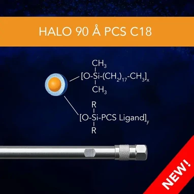 AMT HALO PCS C18 HPLC kolony