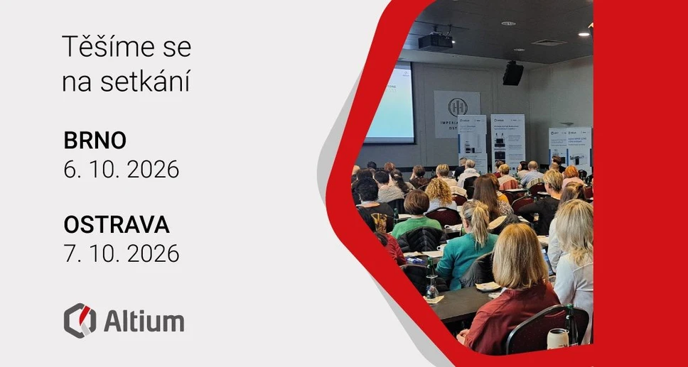 Altium Podzimní semináře na Moravě 2026