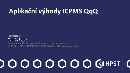 Aplikační výhody ICPMS QqQ