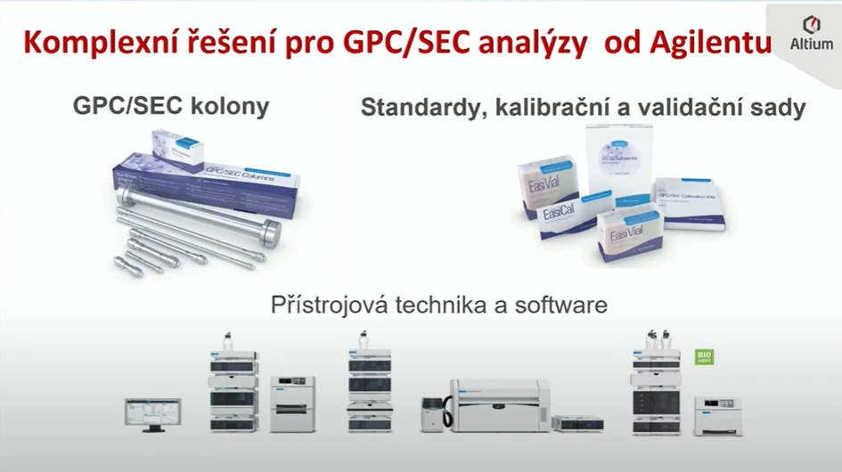 Altium: Komplexní řešení Agilent pro GPC-SEC analýzy