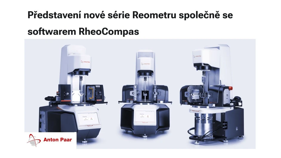 Představení nové série Reometru společně se softwarem RheoCompas