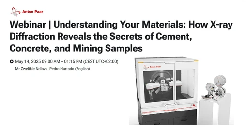 Understanding Your Materials: How X-ray Diffraction Reveals the Secrets of Cement, Concrete, and Mining Samples