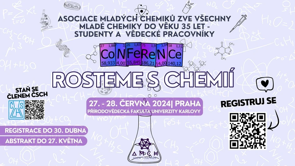 <ul>
<li><strong>Foto:</strong> Asociace mladých chemiků: Konference - Rosteme s chemií</li>
</ul>