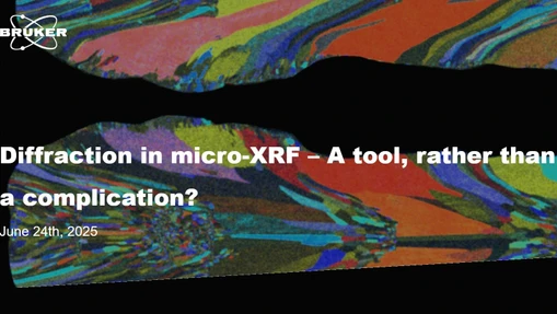 Diffraction in micro-XRF – A tool, rather than a complication?