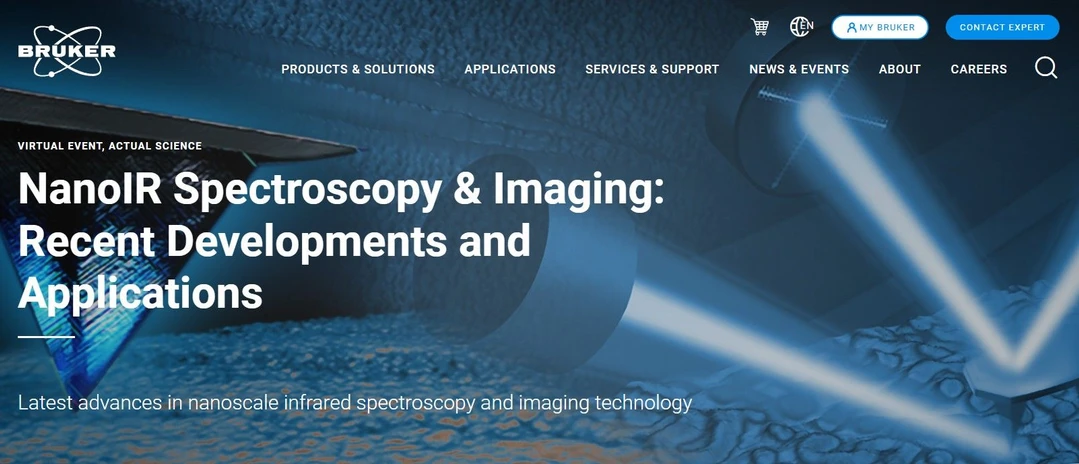 Bruker: NanoIR Spectroscopy & Imaging: Recent Developments and Applications