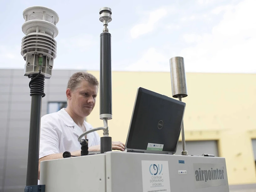 CDV: Měření kvality ovzduší měřícím systémem Airpointner