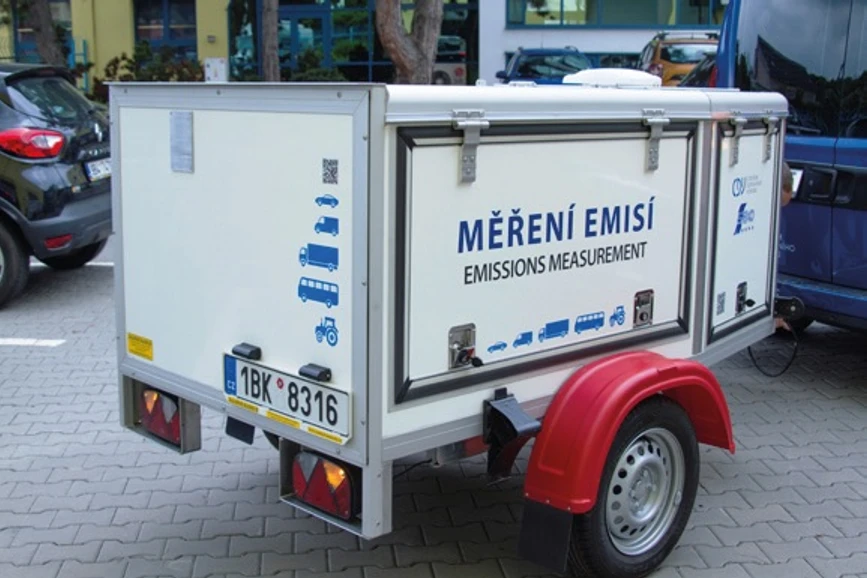 CDV: Mobilní laboratoř pro měření emisí
