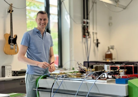 Exploring the quantum world is fascinating, says the scientist behind the development of a unique spectrometer