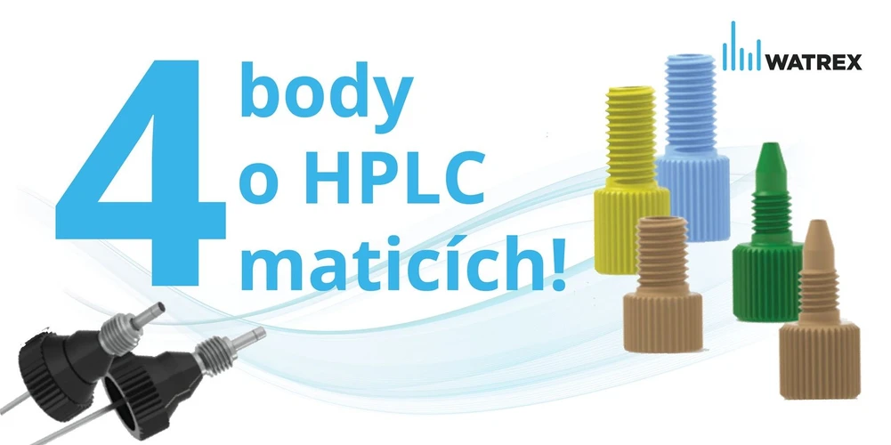 <p>Watrex: 4 věci, které byste měli vědět o chromatografických maticích/šroubení!</p>