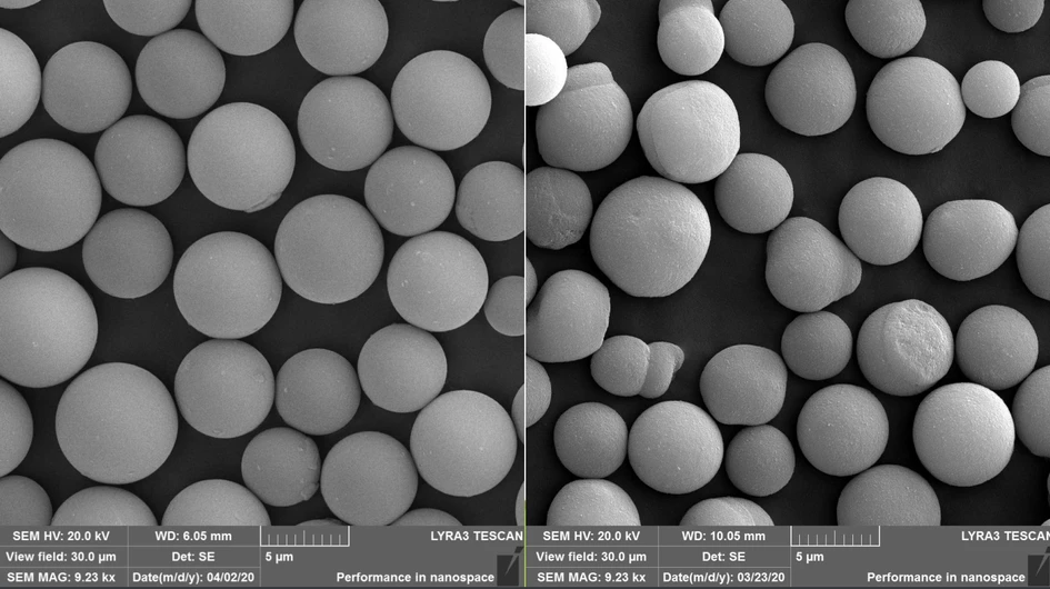 Chromservis: CHS Arion Plus a konkurence – výřez 30 x 30 µm