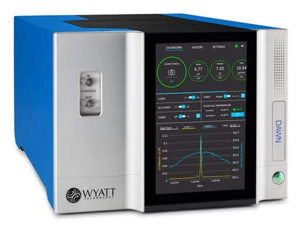 Waters/Wyatt DAWN MALS GPC/SEC/FFF detektor
