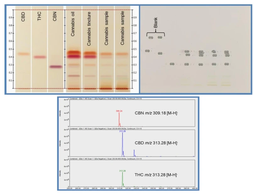 DONAU LAB: Cannabinoids in different Cannabis samples