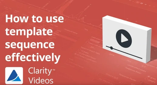 How to use template sequence effectively