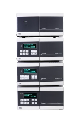 ECOM ECS02 HPLC systém (gradient, termostat, UV-Vis)