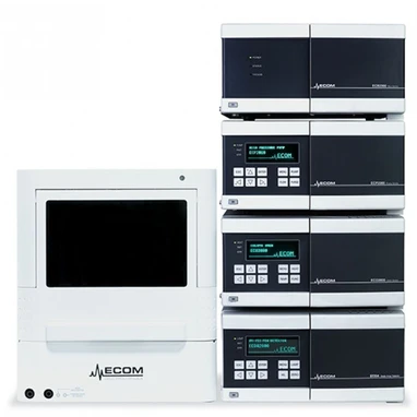 ECOM ECS07 gradientový analytický HPLC systém