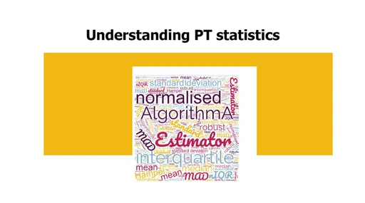 Understanding PT statistics