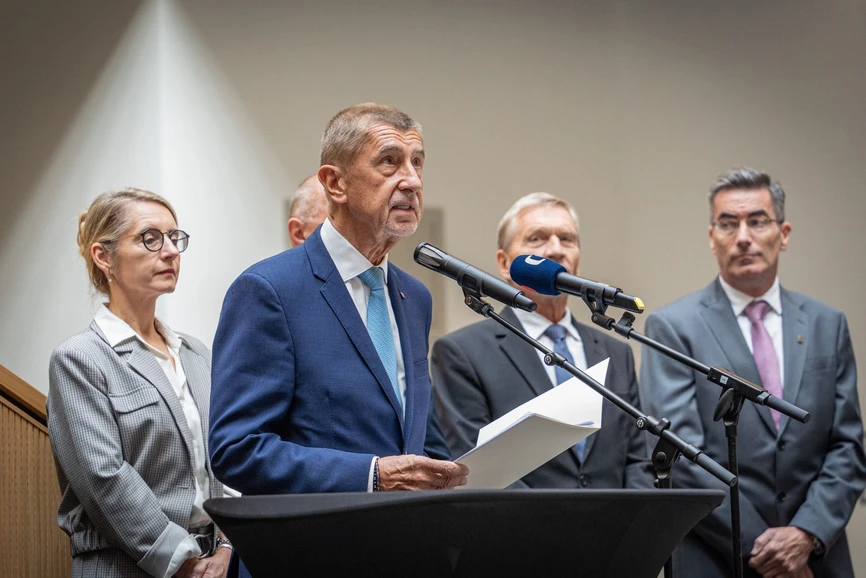 FAF CUNI: Andrej Babiš na slavnostním otevření kampusu MEPHARED 2