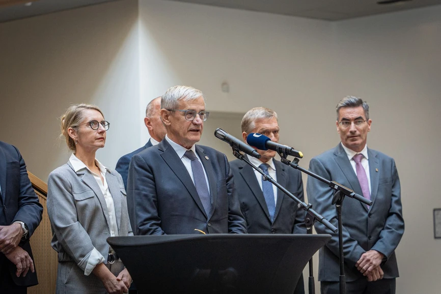 FAF CUNI: Jiří Zima na slavnostním otevření kampusu MEPHARED 2