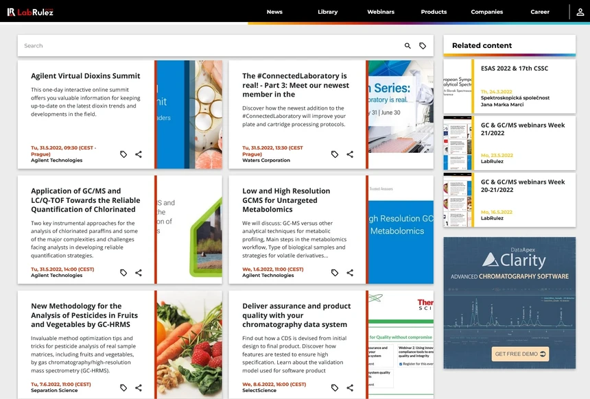 <p>LabRulez: GC & GC/MS webinars Week 22-23/2022</p>