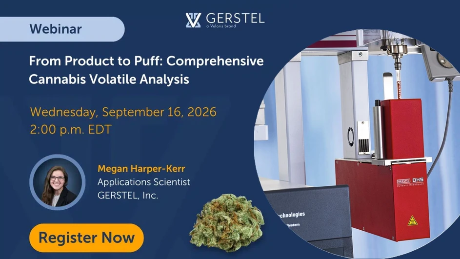 GERSTEL: Cannabis Volatile Analysis Webinar