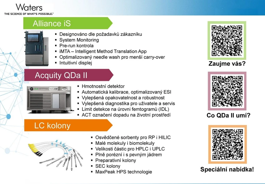 HPLCcz: Partneři a sponzoři konference - Waters