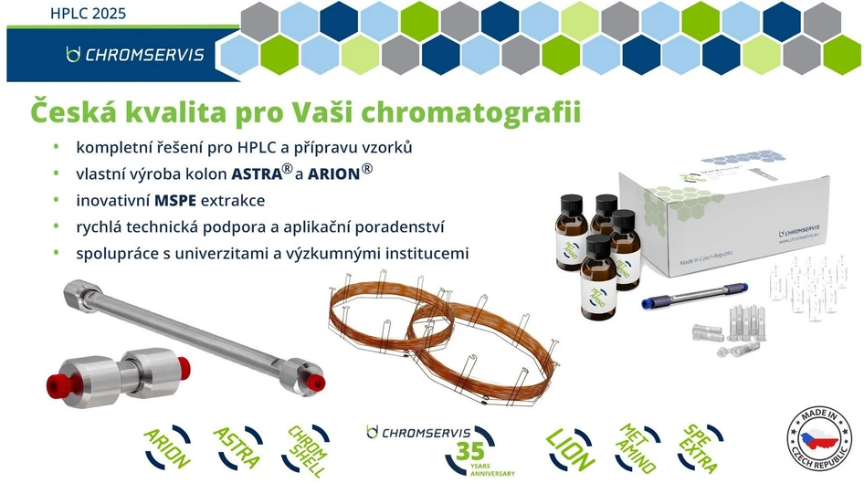HPLC.cz: Partneři a sponzoři konference - Chromservis
