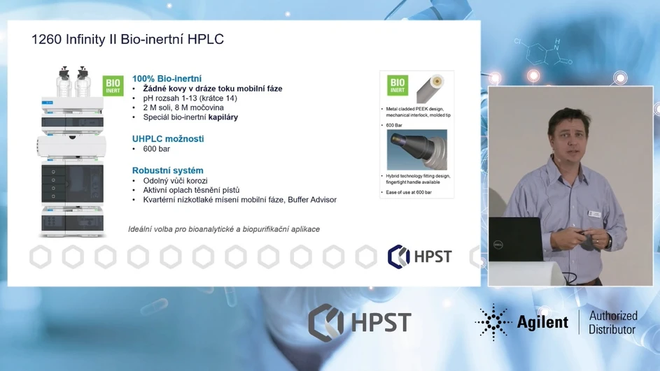 HPST: Agilent 1260 Infinity II Bio-inertní HPLC System