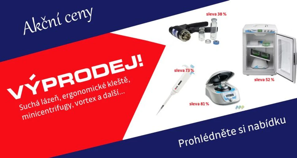 HPST: Akční ceny - výprodej laboratorních přístrojů