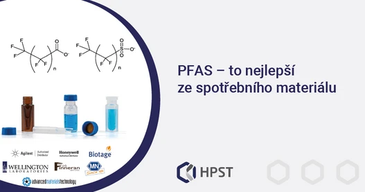 Vhodný spotřební materiál pro PFAS analýzy