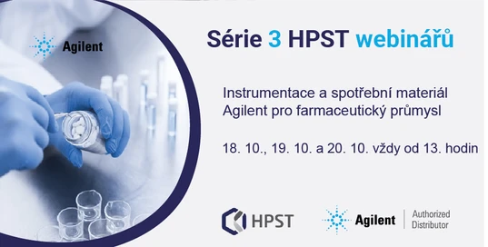 Instrumentace a spotřební materiál Agilent pro farmaceutický průmysl