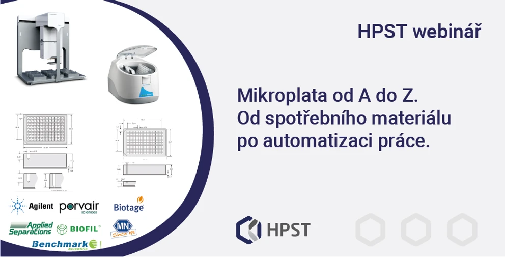HPST: Mikroplata od A do Z. Od spotřebního materiálu po automatizaci práce