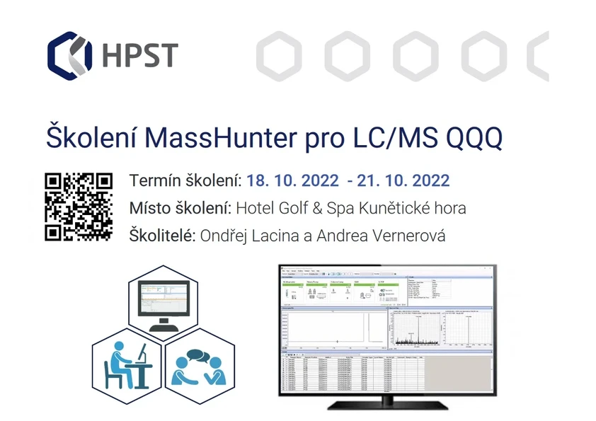 <p>HPST: Školení MassHunter pro LC/MS QQQ</p>
